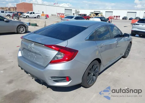 2019 Honda Civic Sport z USA, uszkodzony, nr VIN 19XFC2F85KE002881